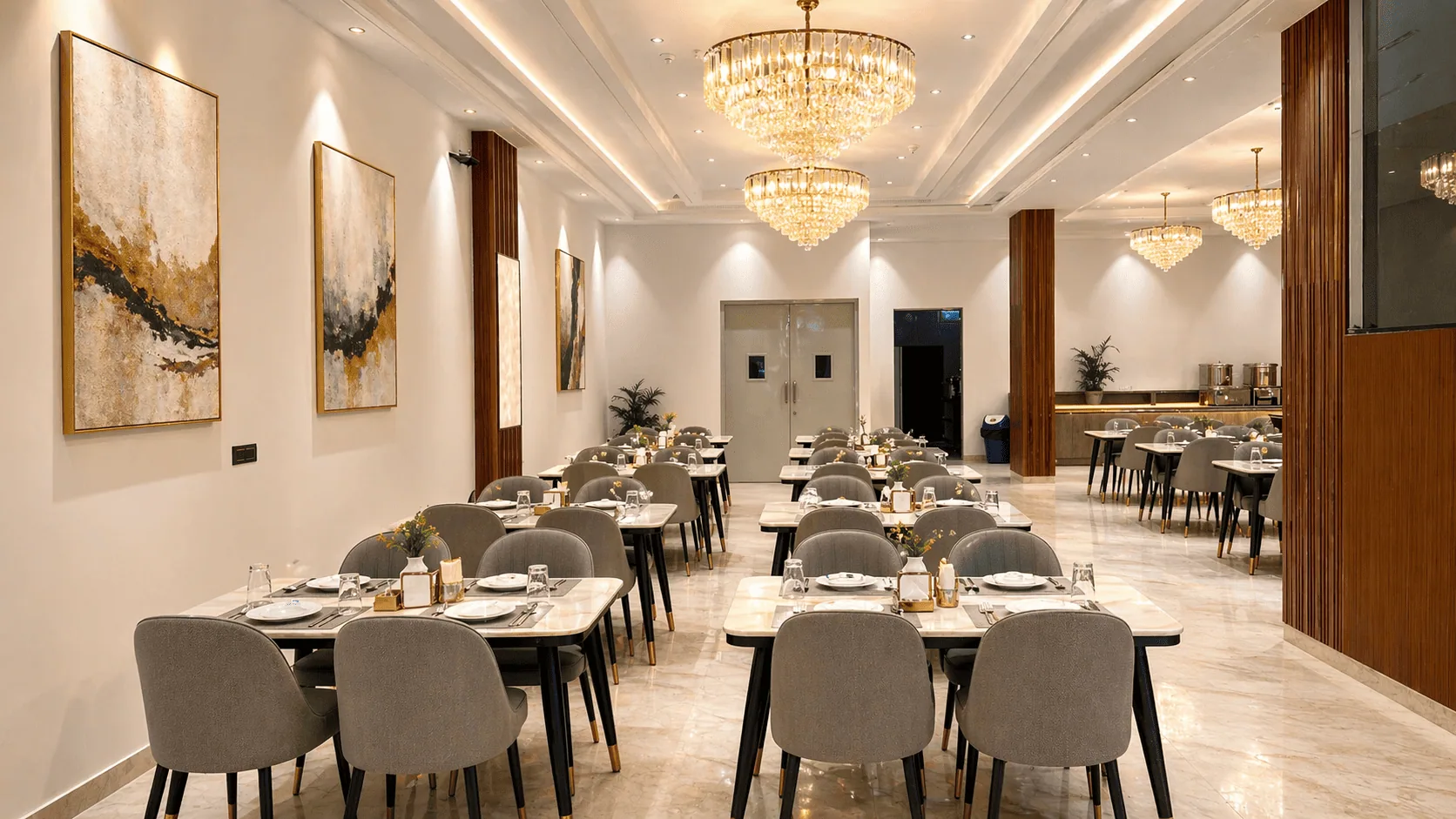In-room dining at Pravakar's Hospitality